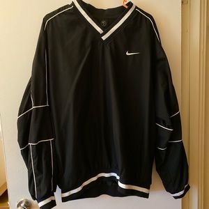 Nike Mens Golf Windbreaker Pullover V Neck Size L